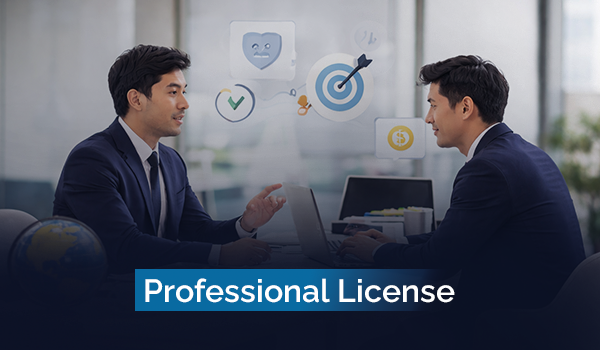 Professional License with setupzo